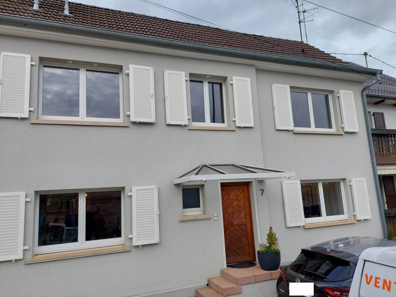 Remplacement fenêtres à Schirrhoffen 